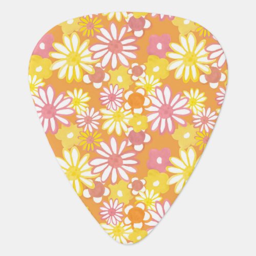 Summer Daisies Guitar Picks