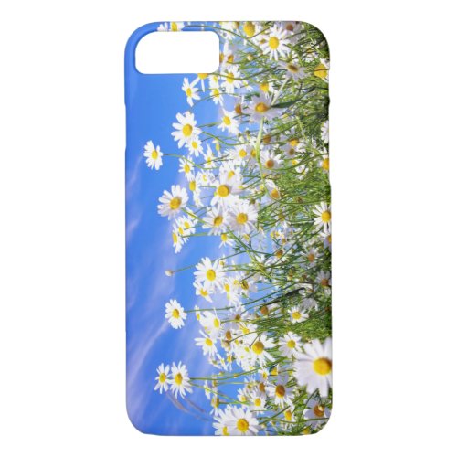 Summer daisies in field iPhone 87 case