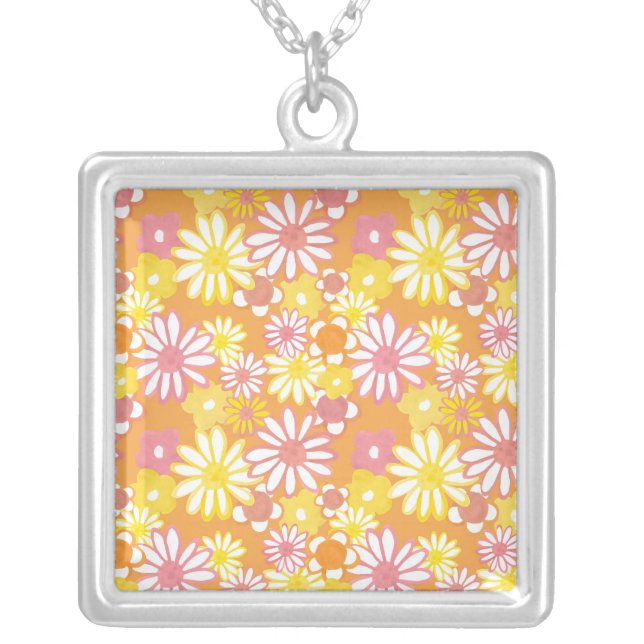 Summer Daisies Necklace (Front)