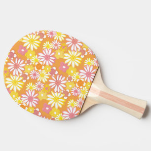 Summer Daisies Ping Pong Paddle