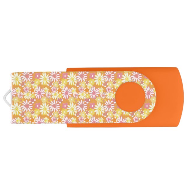 Summer Daisies Thumb Drive (Back)