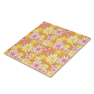 Summer Daisies Tile