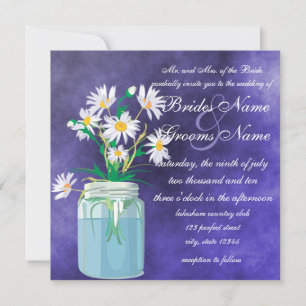 Summer Daisies Wedding Invitations