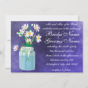 Summer Daisies Wedding Invitations