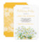 Summer daisies yellow white lace birthday party