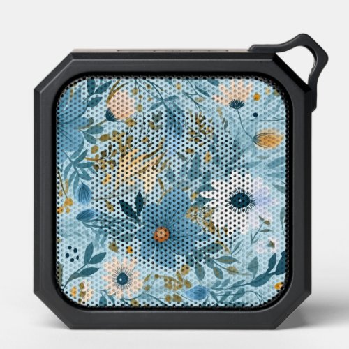 Summer Daisy Design On Blue Bluetooth Speaker