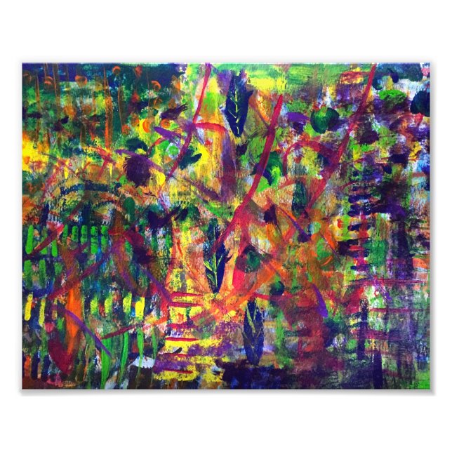 "Summer Dance" Acrylic Art Print (Front)