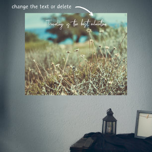 Summer Day at the Coast Poster