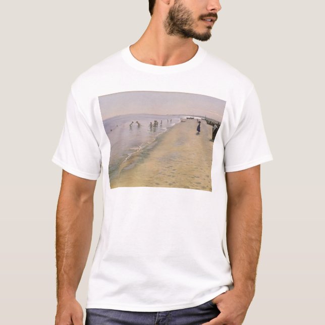 Summer Day at the South Beach of Skagen, 1884 T-Shirt (Front)