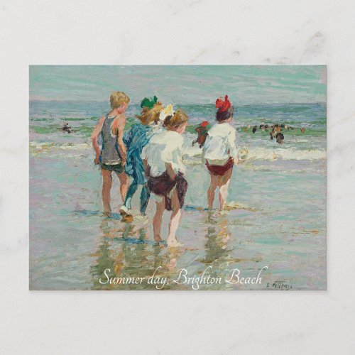 Summer Day_Brighten Beach_EH Potthast Postcard