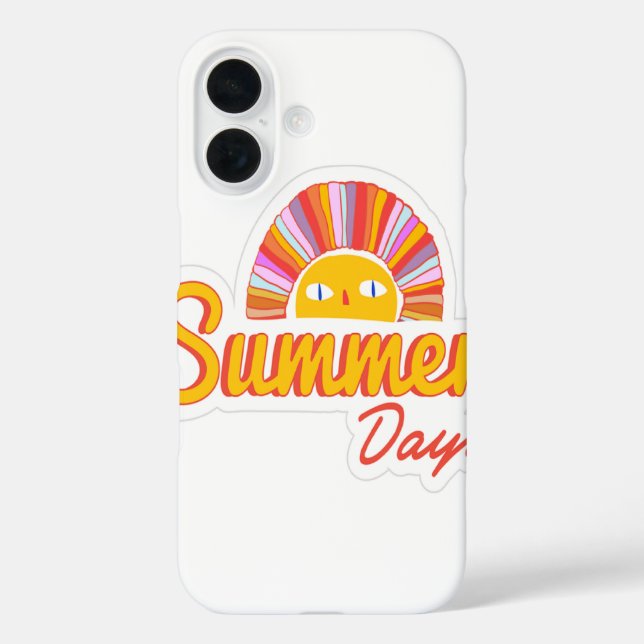 Summer day  Case-Mate iPhone case (Back)