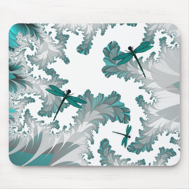 Summer Day Dragonflies Mousepad (Front)