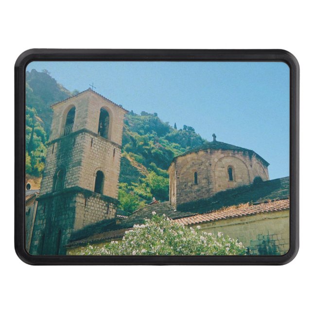 Summer day in Kotor  - Montenegro Hitch Cover (Front)
