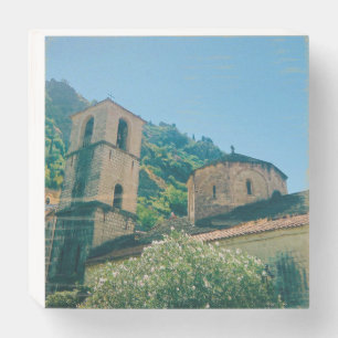 Summer day in Kotor  - Montenegro Wooden Box Sign