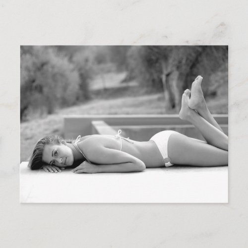 Summer Days _ Bikini Model Photo Postcard