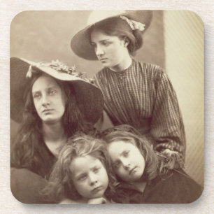 Summer Days, c.1866 (albumen print from a collodio Coaster