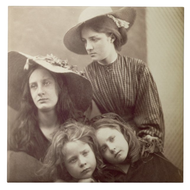 Summer Days, c.1866 (albumen print from a collodio Tile (Front)