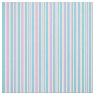 Summer Days Deckchair Stripes Pink Sky Blue White Fabric