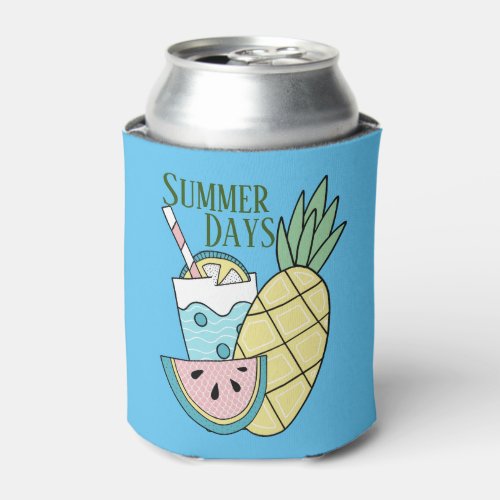 Summer Days Fresh Fruit And Lemonade Can Cooler