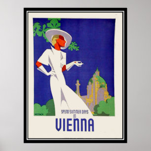 Summer days in Vienna Print