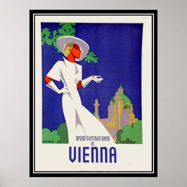 Summer days in Vienna Print (Front)