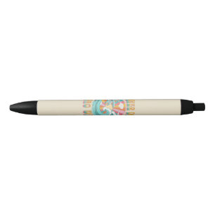 Summer days, retro ways text design pen