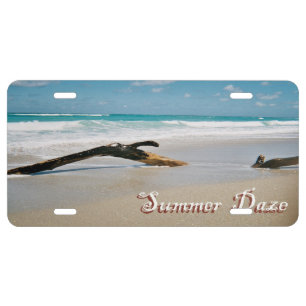 Summer Daze License Plate