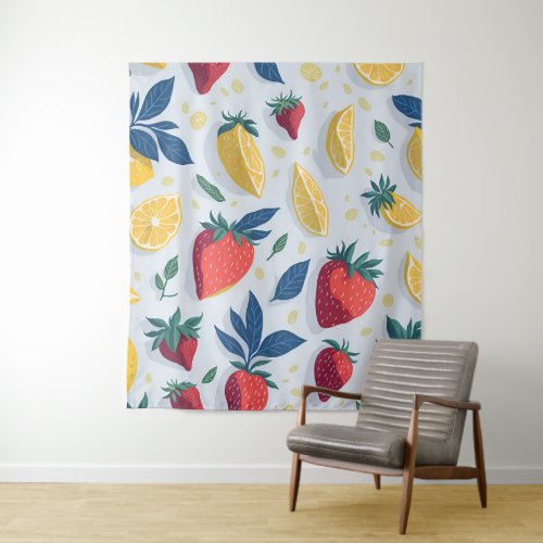 Summer Delight Fruit Wallpaper Tapestry