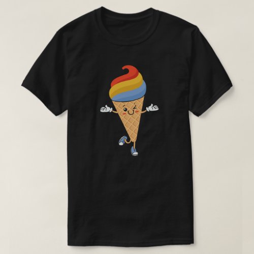 Summer Delights Funny Sweet Ice Cream  T_Shirt