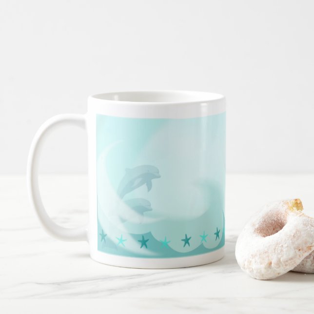 Summer Design Coffee Mug (With Donut)