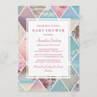 Summer Diamonds | Baby Shower Invitation