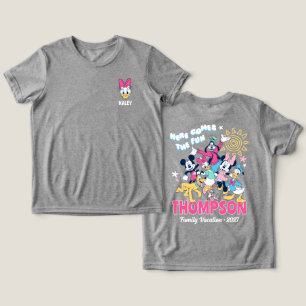 Summer Disney Family Vacation Matching  Tri-Blend Shirt