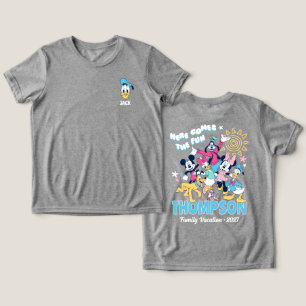 Summer Disney Family Vacation Matching  Tri-Blend Shirt