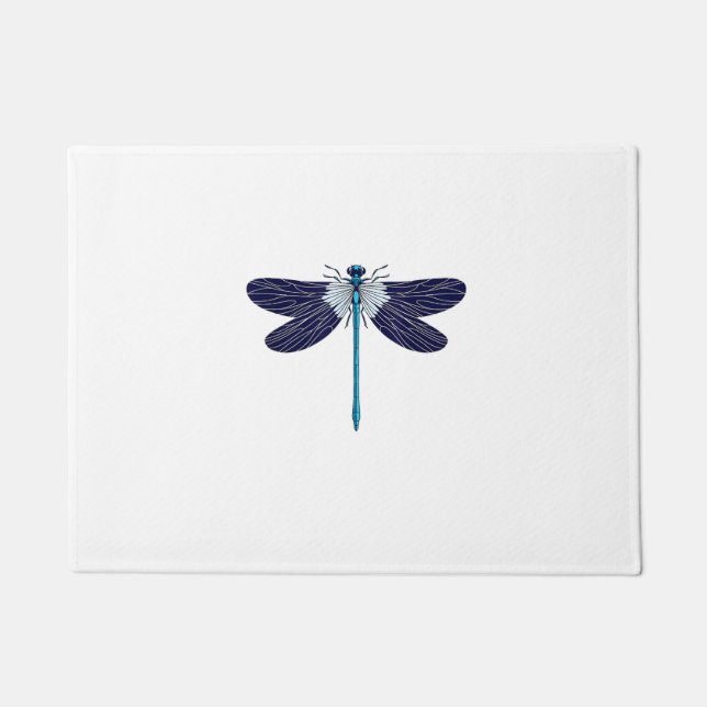 Summer Dragonfly T-Shirt_8 Doormat (Front)