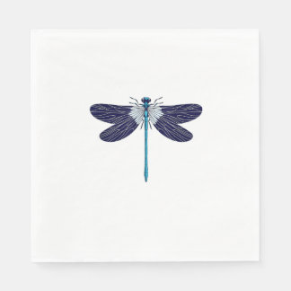 Summer Dragonfly T-Shirt_8 Napkins