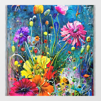 summer dream throw pillow window cling