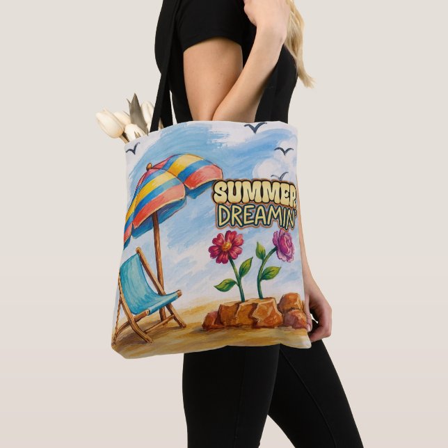 Summer Dreamin' Tote Bag (Close Up)