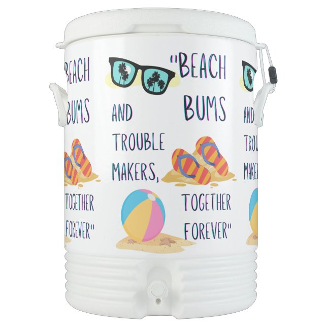 summer drinks beverage cooler (Front)