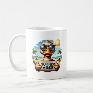 Summer Duck Coffee Mug