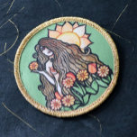 Summer Earth Goddess                               Patch<br><div class="desc">Summer Earth Goddess wildflower wild flower wildflowers "wild flower" nature witch wicca In the heart of summer, the Earth reveals its goddess, adorned with wildflowers dancing in the gentle breeze. Each petal whispers secrets of the wild, weaving a tapestry of beauty and magic. As a nature witch, she tends to...</div>