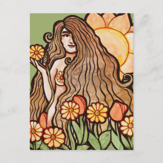 Summer Earth Goddess                               Postcard