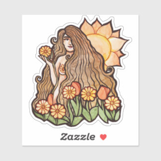 Summer Earth Goddess                 Sticker