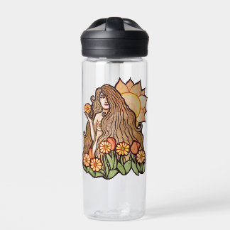 Summer Earth Goddess Water Bottle