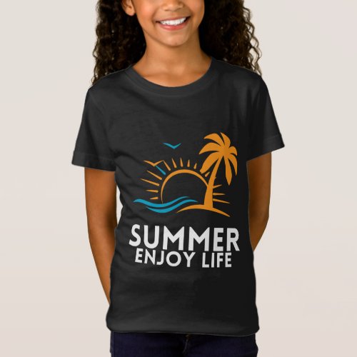 Summer Enjoy Life T_shirts