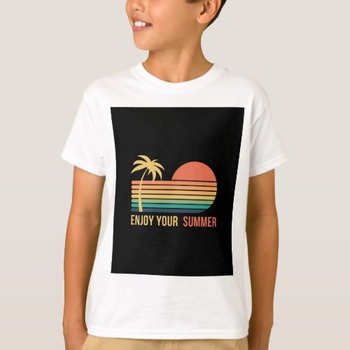 summer enjoy  T_Shirt