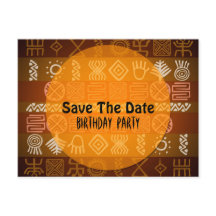 Summer Ethnic 16th Birthday Save the Date