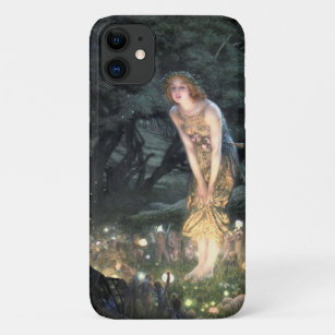 Summer Eve by Pre-Raphaelite Edward Robert Hughes iPhone 11 Case