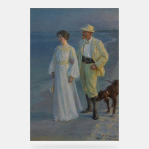 Summer Evening at Skagen Beach Acrylic Sign