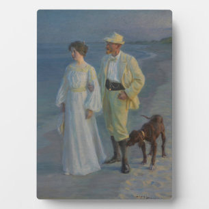 Summer Evening at Skagen Beach Plaque