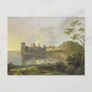 Summer Evening (Caernarvon Castle) c.1764-65 (oil Postcard